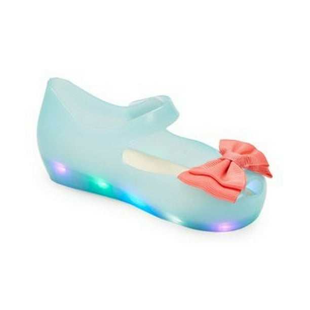 Cute Unicorn Jelly Mary Jane Flats Flashing Princess Glitter Light Up Sandals with LED Light for Toddler Girls Cute Unicorn Jelly Mary Jane Flats Flashing Princess Glitter Light Up Sandals with LED Light for Toddler Girls